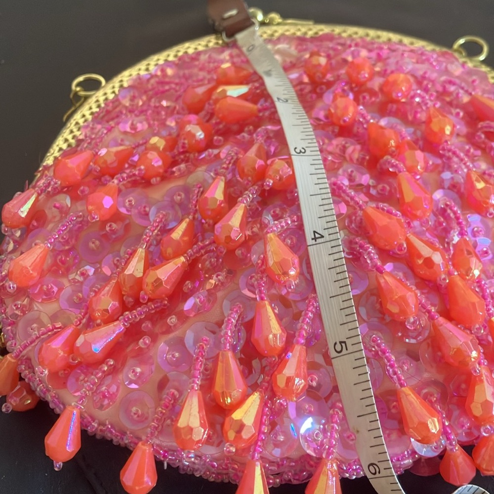 Pink Beaded Purse - Picture 4 of 4